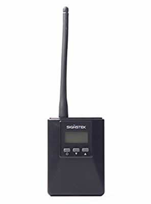 Signstek Portable Stereo FM Transmitter - Broadcast Range Adjustable Frequency